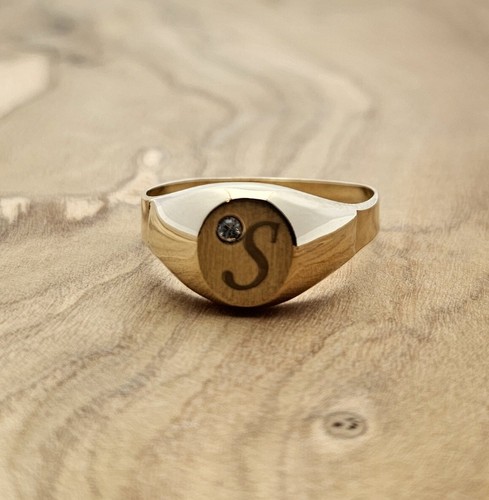 Bague chevalière en - chevalière,