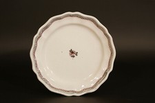 assiette, faîence de Bergerac,XVIIIe, fabrique Babut (1747-1789)