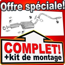 Ligne pot d'échappement pour