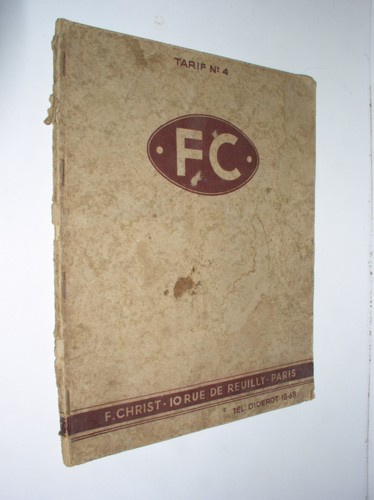 Catalogue christ - :, f.