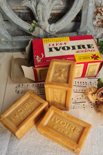 Anciens savons ivoire - ivoire, dans