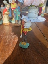 Santon Ancien Platre J Blanc 10 cm