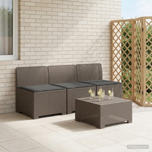 Canapé jardin look - de, rotin