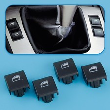 4X Window Switch Button Cap Cover Replacement Fit for BMW 3 Series E46 E90 M3