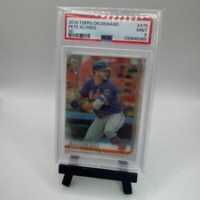 2019 Topps on demand pete alonso RC 3D PSA 9 #475