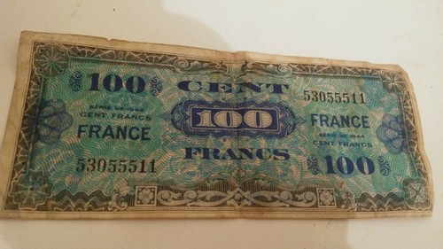 Ancien billet banque 100 - de,