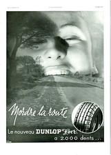 Publicité ancienne pneu