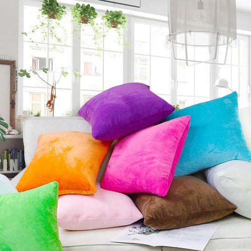Housse coussin velours - housse, de