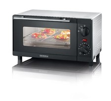 Mini-Four 9 L avec grille et plaque de cuisson incluses Four posable 800 W de...