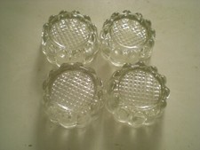 4 PETITS DESSOUS DE PIEDS DE PIANO EN VERRE EPAIS REHAUSSEUR LIT MEUBLE TABLE