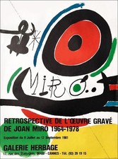 Joan MIRÓ. Affiche