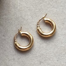 Vintage Paire de Créoles en