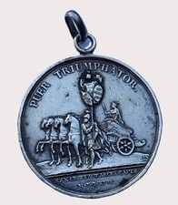 Médaille XXe Louis XIV Puer Triumphator Style 1644 Bronze Rare Historique France