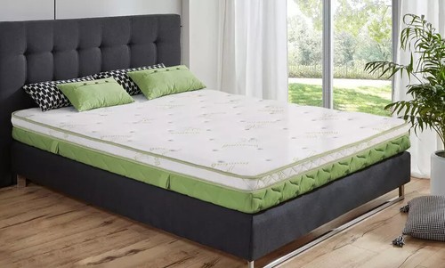 Surmatelas bambou épaisseur - surmatelas,