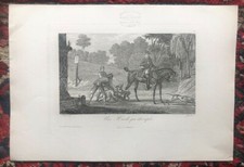 Gravure XIXème d'après Carle