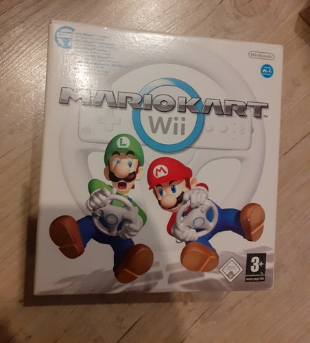 Jeu wii mario kart volant - wii, et