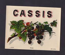 Ancienne étiquette   Alcool