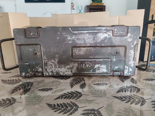 Jolis caisse anglais ww2 daté - anglais,