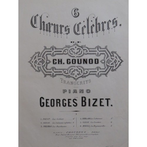 Gounod charles faust choeur - charles,