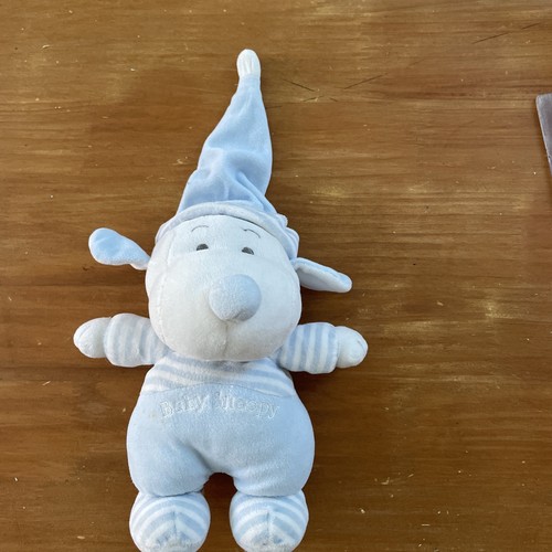 Doudou peluche chien - peluche, blanc