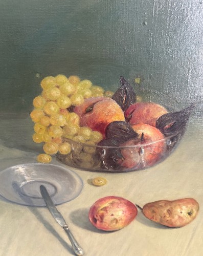 Tableau ancien huile nature - tableau,
