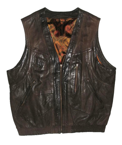 Veste cuir pour hommes - veste, en