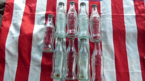 Lot bouteilles coca cola - lot,