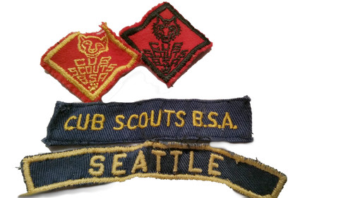 Lot insignes du cub - lot,