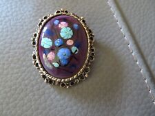 broche en émaux de limoges et