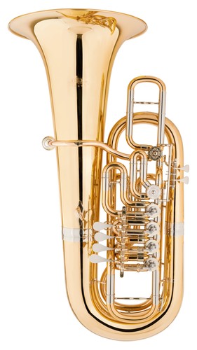 Tuba laiton doré laque - tuba,