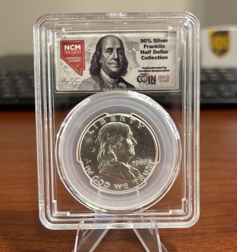 1963 50c franklin - 50c, dollar