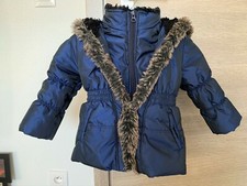 Doudoune Bleu fourrée - Fille