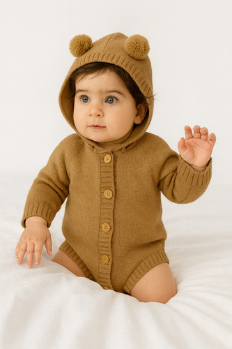 Combinaison bébé tricot