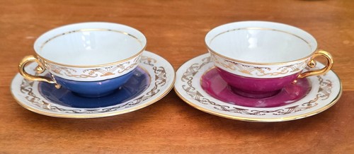 Tasses porcelaine limoges - tasses,