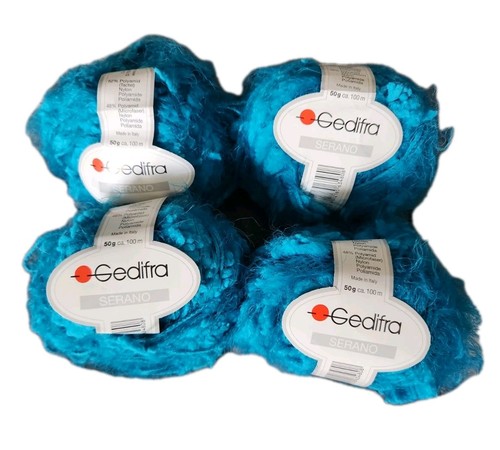 Gedifra serano yarn lot teal - lot,