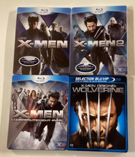 4 films 7 Blu-Ray X-MEN 1-2-3 X-MEN ORIGINS + 1  DVD