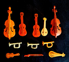 PLAYMOBIL.. LOT D INTRUMENTS DE MUSIQUE .VIOLON..ETC..