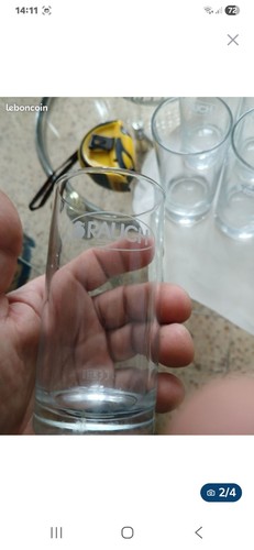 Lot verres rauch - 9,
