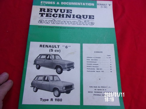 Renault type r 1180 - 6, (