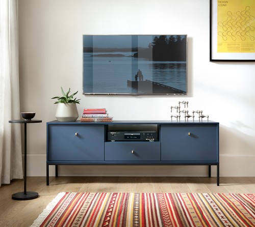 Meuble mono bas 153cm - tv,
