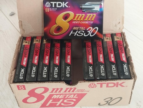 Tdk lot cassette - cassette, 8mm