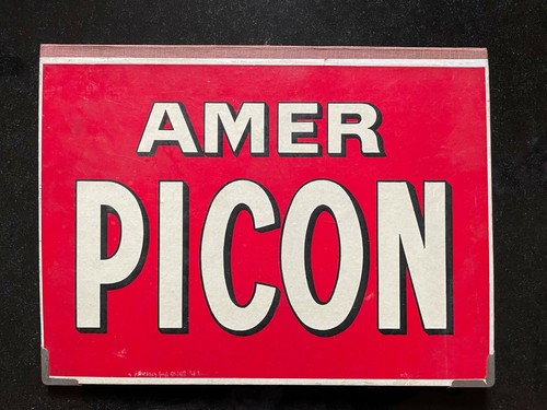 Amer picon sous main - amer,