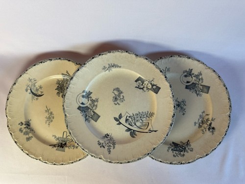 Lot assiettes e - 3,