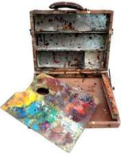 Ancienne Mallette de Peintre