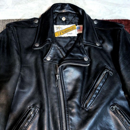 Veste double cuir - , noir
