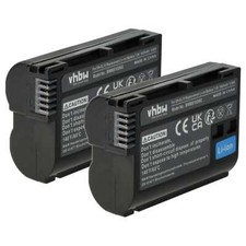 2 Batteries pour Nikon poignée alimentation MB-N11 MB-D18 MB-N10 1400mAh 7V