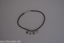 Cuir Sexy Chaîne De Cheville