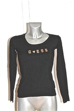 joli pull haut noir viscose