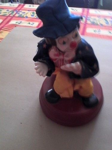 Ancien clown automate - clown, musical