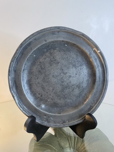 Assiette étain xviiième - assiette,